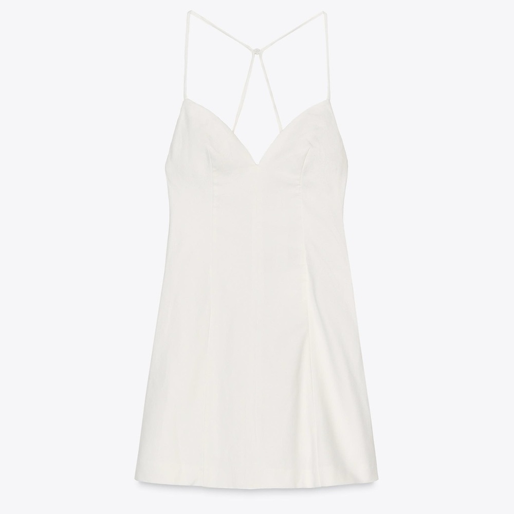 White Strappy Dress